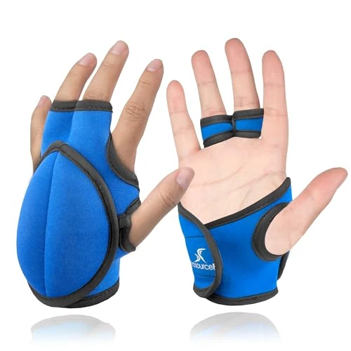 Limited offer: ProsourceFit Weighted Gloves, Pair of Heavy Duty 2 lb. Neoprene for Sculpting and Aerobics from 20.05 EUR to 12.83 EUR (save 36%)