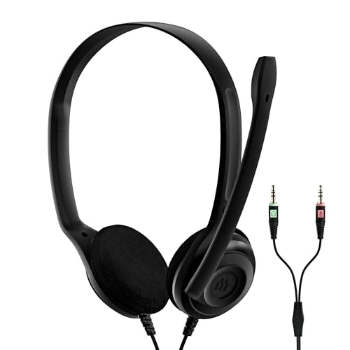 Offerta a tempo: EPOS PC 3 CHAT, Cuffie per computer, due jack plug-and-play da 3,5 mm, nero - 0.00% da 26.14 € a 26.14 €