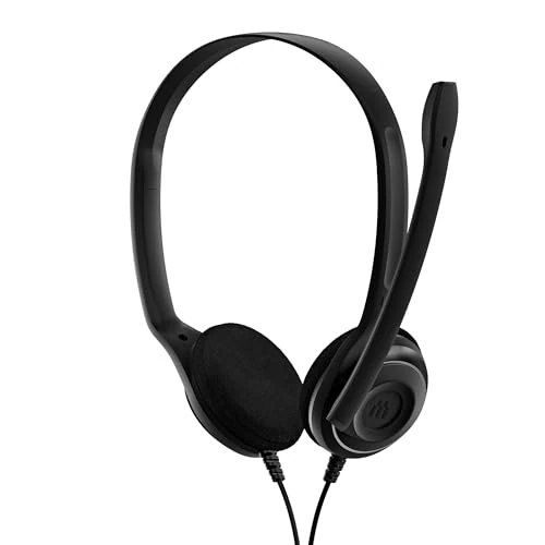 Offerta a tempo: EPOS PC8 USB Cuffie Stereo per PC Mac Auricolari Cablati On Ear con Microfono Noise-Cancelling, Connessione USB, Controllo Volume e Muto In-Line, Leggeri, Ottimi per Business, Chiamate - 32% da 34.90 € a 23.77 €