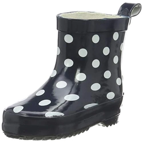 Offre limitée : Playshoes Bottes En Caoutchouc Basses Chaussons Mixte Enfant, Points, 17/18 EU de 20.40 € à 20.40 € (0.00% de remise)