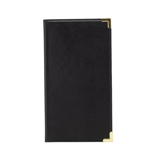 Offerta a tempo: SECURIT - Portaconto Linea Classic - Per Ristoranti e Bar - Nero | Similpelle con bordi cuciti - Doppio intaglio per scontrini - 23x13 cm - 0.00% da 10.88 € a 10.88 €