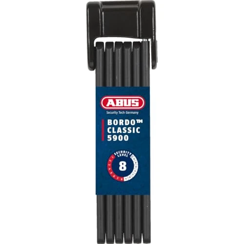 Oferta limitada: ABUS Bordo Classic 5900/90 ST candado plegable con bolsa para candado, candado de acero endurecido para bicicletas, nivel de seguridad ABUS 8 de 57.77 € a 57.77 € (ahorro 0.00%)