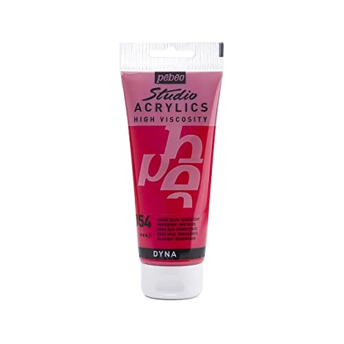 Offerta a tempo: PEBEO Studio Acrylics Fine, 832-354, Vernice acrilica, Rosso-blu iridescente, 100 ml - 56% da 11.09 € a 4.90 €