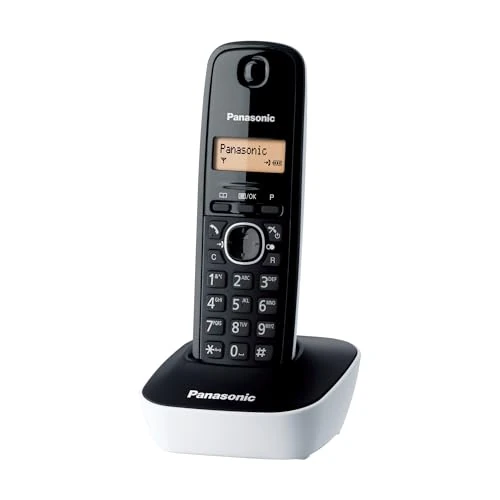 Panasonic KX-TG1611 - telephones (DECT, Desk, Black, White, AAA, Amber, Nickel-Metal Hydride (NiMH))