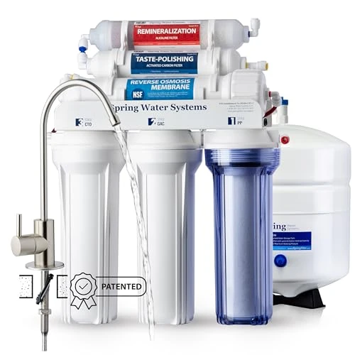 Offre limitée : iSpring RCC7AK Filtre Osmose Inverse 6 Étapes Reminéralisation pH+ de 279.31 € à 263.99 € (5% de remise)