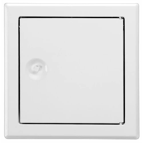 Offerta a tempo: Porta di ispezione in lamiera d'acciaio bianca con chiusura quadrata, 20 x 20 cm - 38% da 19.48 € a 12.03 €