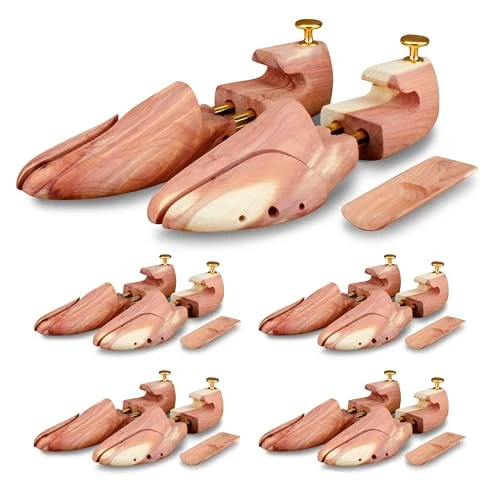 Oferta limitada: Langer & Messmer Hormas para zapatos de madera de cedro para hombre y mujer incluye calzador pequeño de madera de cedro perfecto para viajes, tamaño 34-50 el original! 1 par 42/43 de 39.95 € a 39.95 € (ahorro 0.00%)