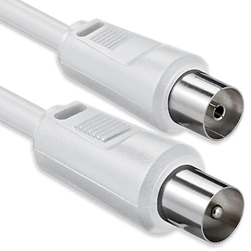 Tijdelijke aanbieding: 1aTTack.de Antennekabel 7,5 meter 2x afgeschermde coaxiale stekker > coaxiale aansluiting coaxiaal wit St-Ku 75db van 6.85 € naar 6.85 € (0.00% korting)