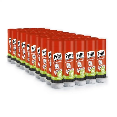 Beperkte aanbieding: Pritt Lijmstift, veilige en kindvriendelijke lijm voor kunst en knutselwerk, sterke lijm voor school & kantoorbenodigdheden, 10 x 43 g Pritt pen van 30.99 EUR naar 30.99 EUR (besparing 0%)