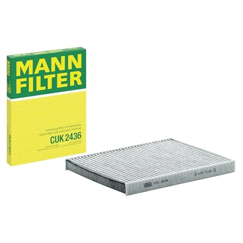 Limited offer: MANN-FILTER CUK 2436 Interior Filter Pollen filter with active charcoal – For passenger cars from 17.48 EUR to 12.51 EUR (save 28%)