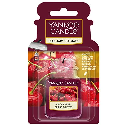 Offerta a tempo: Yankee Candle Car Jar Ultimate Profumatore d'Aria | Ciliegia Nera | Dura fino a 4 settimane - 5% da 9.72 € a 9.24 €