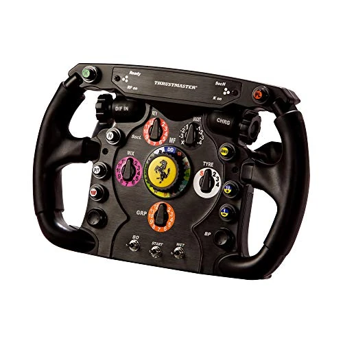 Offerta a tempo: Thrustmaster Ferrari F1 Wheel Add-On - Volante Replica Ufficiale F1 per Simulatore di Guida, Design Realistico e Controlli Avanzati - 18% da 199.99 € a 164.70 €