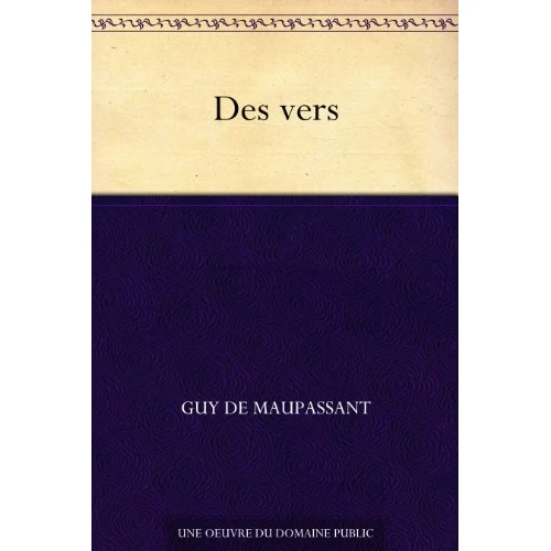 Des vers (French Edition)