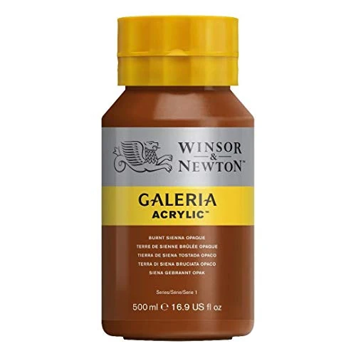 Offre limitée : Winsor & Newton Acrylique Galeria 500ml Terre De Sienne Brulée Opaque Série 1 de 19.99 EUR à 19.99 EUR (remise 0%)