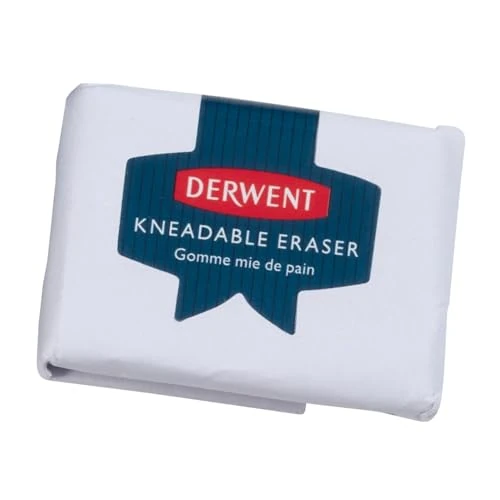 Tijdelijke aanbieding: Derwent Kneedgum, Buigzaam, Ideaal voor Benadrukken en Stippen, Professionele Kwaliteit, 0700231,Grijs van 6.99 € naar 6.99 € (0.00% korting)