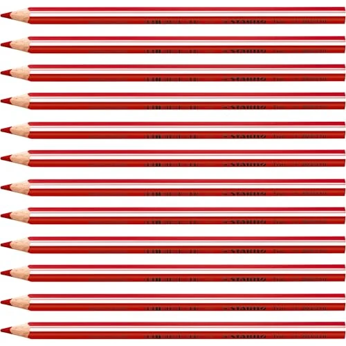 Tijdelijke aanbieding: STABILO 203/310 Driekantig kleurpotlood - Trio dik -12 stuks - rood van 13.20 EUR naar 13.20 EUR (korting 0%)