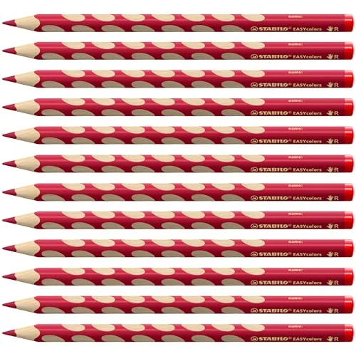 Oferta ograniczona: Kredka - STABILO EASYcolors dla praworęcznych, pudełko 12 szt. kolor czerwony z 70.69 PLN na 70.69 PLN (zniżka 0%)