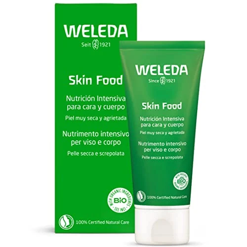 Offerta a tempo: Weleda Skin Food Crema Multifunzione, crema per nutrimento intenso di pelle secca e screpolata di mani, corpo, piedi e viso (1x 30ml) - 35% da 8.19 € a 5.35 €