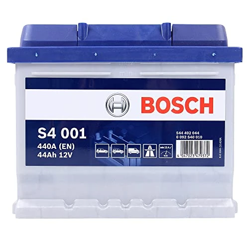 BOSCH 12 Volt 44, Ah 440, A/EN 0 092 S40 010 L 207mm B 175mm H 175mm