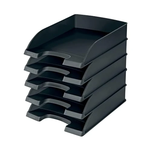 Oferta limitada: Portacorrispondenza Leitz Plus Standard - nero mora - 5227-02-95 (confezione da 5) de 24.46 € a 24.46 € (ahorro 0.00%)