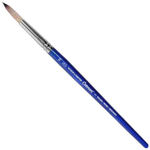 Tijdelijke aanbieding: Winsor & Newton 5301010 Cotman Aquarel penseel van syntetisch haar - Serie 111 - Ronde borstel, korte steel met uitstekende veerkracht, verfafgifte en uiterste nauwkeurigheid - Nr. 10-6,3 mm, van 12.90 EUR naar 12.90 EUR (korting 0%)