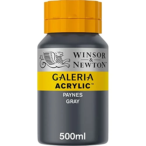 Winsor & Newton Galeria Colore Acrilico 500ml - Grigio Di Payne