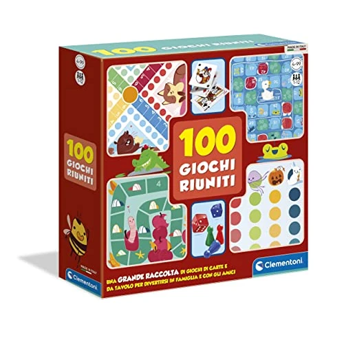 Limitiertes Angebot: Clementoni 100 Giochi Riuniti Merchandising Ufficiale von 28.00 EUR auf 28.00 EUR (Spare 0%)