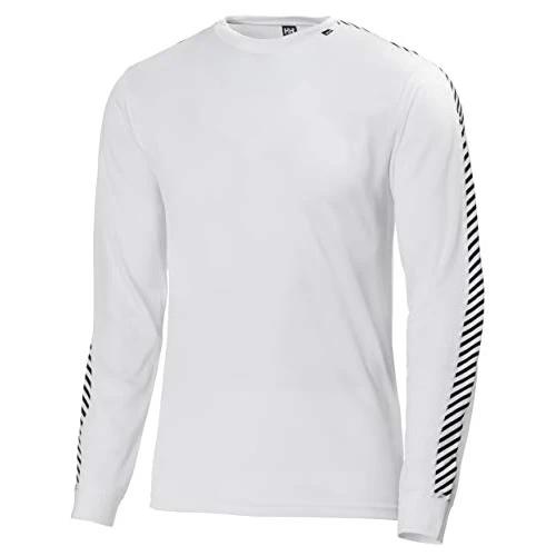 Offerta a tempo: Helly Hansen Hommes HH Lifa Stripe Crew, Blanc, L - 37% da 45.00 € a 28.24 €
