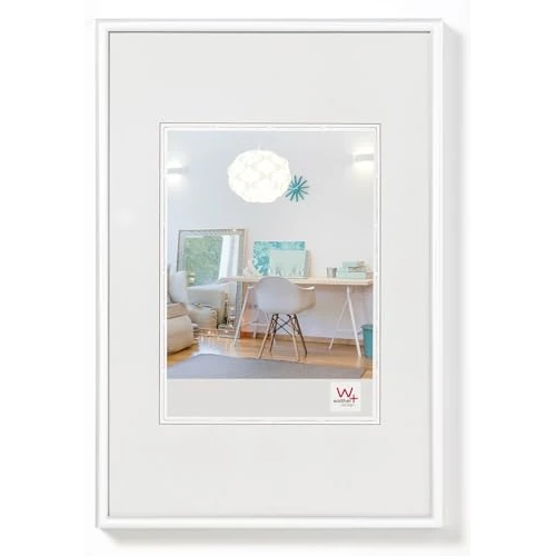walther design Ramka na zdjęcia Biała 60 x 90 cm ramka z tworzywa sztucznego New Lifestyle KV090W