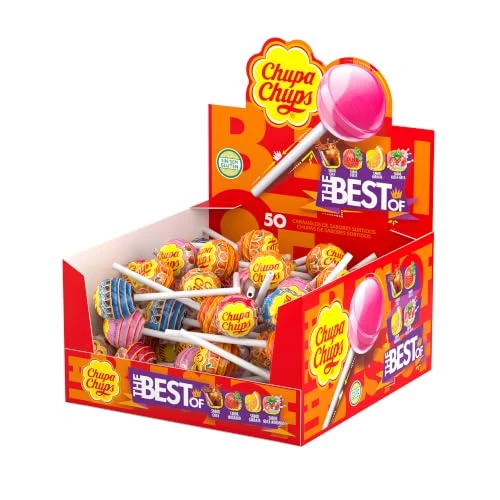 Offerta a tempo: 50 x Chupa Chups The Best Of lecca-lecca - 0.00% da 11.25 € a 11.25 €