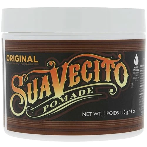 Limited-time offer: Suavecito Pomade Original Hold For Men 4 oz, 1 Pack - Medium Shine Water Based Wax Like Flake Free Hair Gel - Easy To Wash Out - All Day Hold For All Hairstyles from $14.99 to $14.99 (save 0.00%)