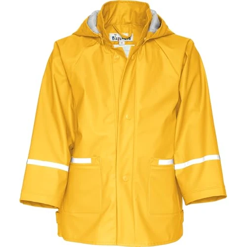 Offerta a tempo: Playshoes Giacca da pioggia, Abbigliamento antipioggia antivento e impermeabile Unisex - Bambini e ragazzi, giallo, 86 - 45% da 28.99 € a 15.99 €