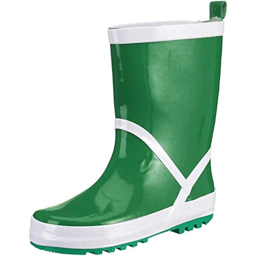 Offerta a tempo: Playshoes Stivali di Gomma Unisex - Bambini e ragazzi, Verde (Verde), 22/23 EU - 18% da 21.90 € a 18.06 €