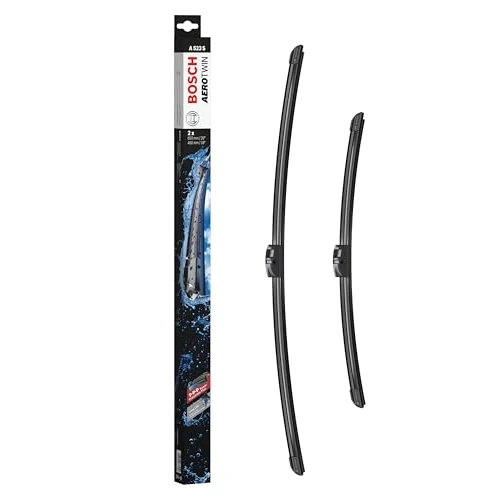 Offerta a tempo: Tergicristalli Bosch Aerotwin A523S, Lunghezza 650mm/450mm, 1 set per parabrezza anteriore - 16% da 30.48 € a 25.60 €