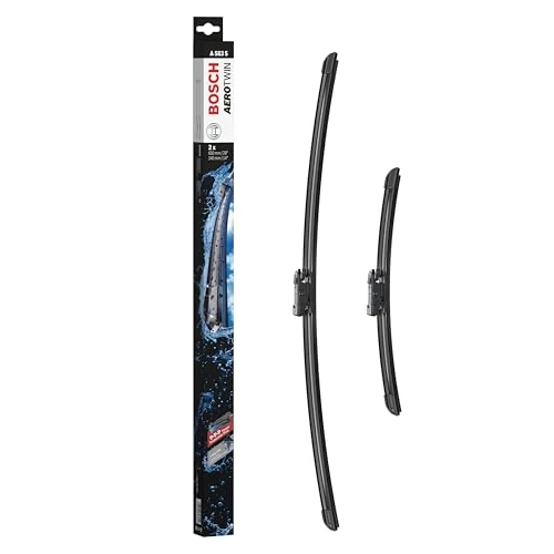Offre limitee: Bosch Balais d'Essuie–Glace Plats Aerotwin A583S, Longueur: 650mm/340mm – 1 Paire de Balais avant de 27.80 EUR a 21.87 EUR (economie 21%)