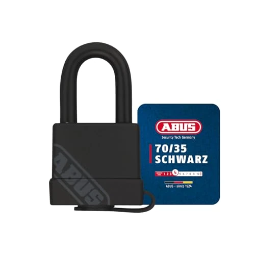 Oferta limitowana: ABUS 539718 Mosiężna Kłódka Zamykana na Klucz Czarna 3,6 x 1,85 x 6,5 cm z 53.70 zł na 53.70 zł (oszczędź 0.00%)