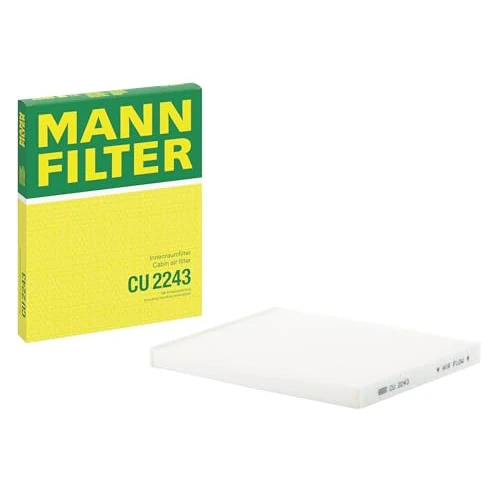 Oferta limitada: MANN-FILTER CU 2243 Filtro de aire de cabina - para Automóviles + Vehículos de transporte de 11.50 € a 11.50 € (ahorro 0.00%)