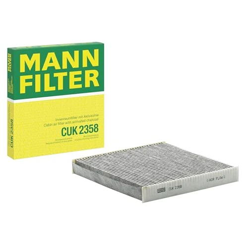 Limited offer: MANN-FILTER CUK 2358 Interior Filter Pollen filter with active charcoal – For passenger cars from 16.48 EUR to 11.31 EUR (save 31%)