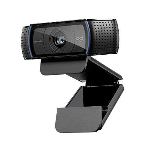 Offerta a tempo: Logitech C920 Hd Pro Webcam, Videochiamata 1080P/30Fps, Audio Stereo, ‎Skype, Zoom, Facetime, Hangouts, ‎‎Streaming, Pc/Mac/Laptop/Tablet/Chromebook, Nero - 41% da 94.99 € a 56.09 €