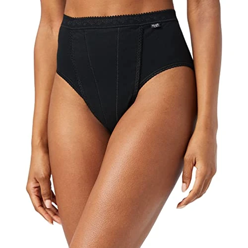 Sloggi Control Tai, Slip para Mujer, Negro (Black), 44