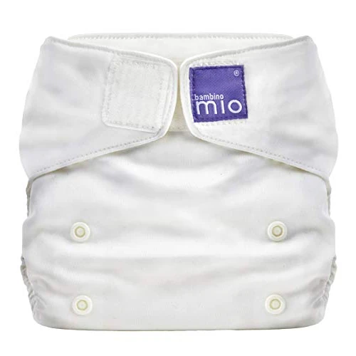 Limited offer: Bambino Mio, Miosolo Classic All-in-One Reusable Cloth Diaper, Adjustable Size, Eco Chemical Free Diaper, Marshmallow from 19.99 EUR to 12.93 EUR (save 35%)