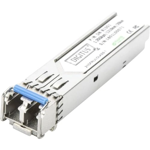 Zeitlich begrenztes Angebot: DIGITUS Gigabit SFP Modul, Mini GBIC, Singlemode, LC Duplex, 1310 nm, 20 km, 1.25 Gbit/s von 12.29 € auf 12.29 € (0.00% Rabatt)