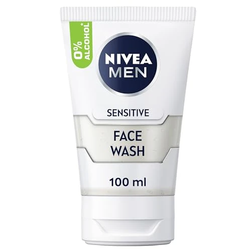 Offerta a tempo: Nivea Men Sensitive Face Wash– Confezione da 6 x 100 ml - 61% da 19.14 € a 7.37 €