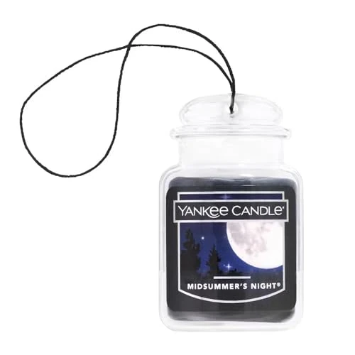 Limited-time offer: Yankee Candle Car Jar Ultimate Scented Air Freshener | Midsummer’s Night | Lasts up to 4 Weeks from 5.49 £ to 5.00 £ (save 8.93%)