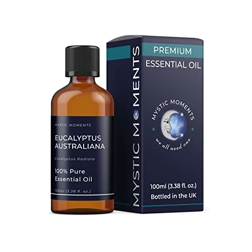 Offerta a tempo: Mystic Moments | Eucalipto australiana Olio essenziale 100 ml - Olio puro e naturale per diffusori, aromaterapia e massaggio miscele senza OGM vegano - 14% da 21.95 € a 18.81 €