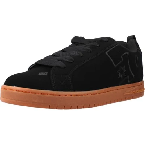 Offerta a tempo: DC Shoes - Sneaker COURT GRAFFIK SHOE, Uomo, Black/Black/Black, 41 - 55% da 85.00 € a 37.95 €