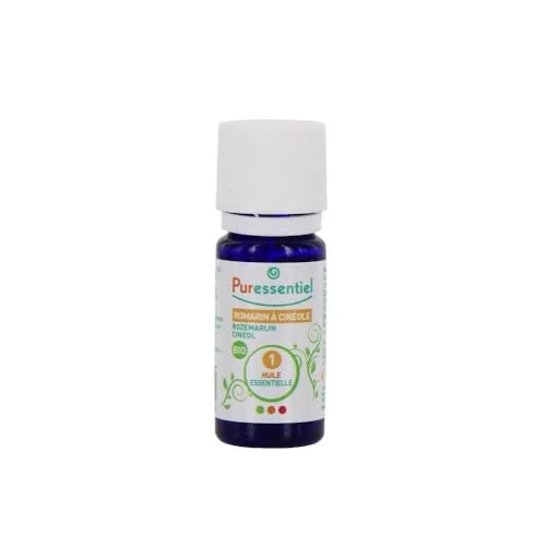 Offre limitée : Puressentiel Huile Essentielle Romarin à cinéole HEBBD BIO 10 ml de 7.50 € à 3.96 € (47% de remise)