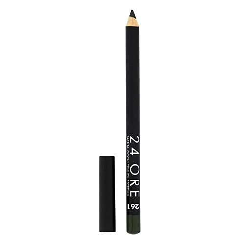 Offerta a tempo: Deborah Milano - Matita Occhi 24 Ore a Lunga Durata, 261 Green, Tratto Confortevole e Preciso, Dona uno Sguardo Intenso e Definito, 1.5 gr - 38% da 9.80 € a 6.12 €