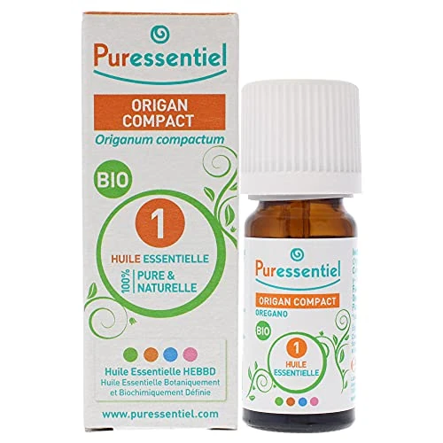 Offerta a tempo: Puressentiel Olio Essenziale di Origano Compatto BIO 5 ml - 55% da 10.50 € a 4.70 €
