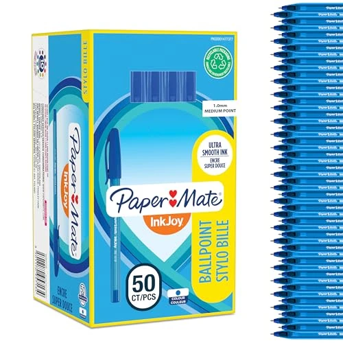 Offerta a tempo: Papermate S0957130 Inkjoy 100 Cap Penna a Sfera con Cappuccio e Punta Media da 1.0 mm — 26% da 19,90 € a 14,69 €